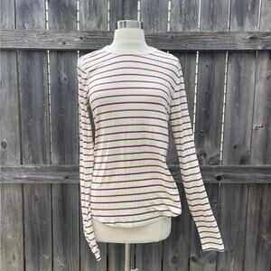 Prana • Foundation 365 Long Sleeve Top Canvas Stripe